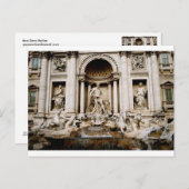 Fontana Di Trevi Briefkaart (Voorkant / Achterkant)