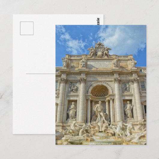 Fontana di Trevi Briefkaart (Voorkant / Achterkant)