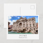 Fontana di Trevi Briefkaart (Voorkant / Achterkant)