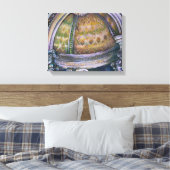 Fontana di Trevi detail Canvas Afdruk (Insitu (Slaapkamer))