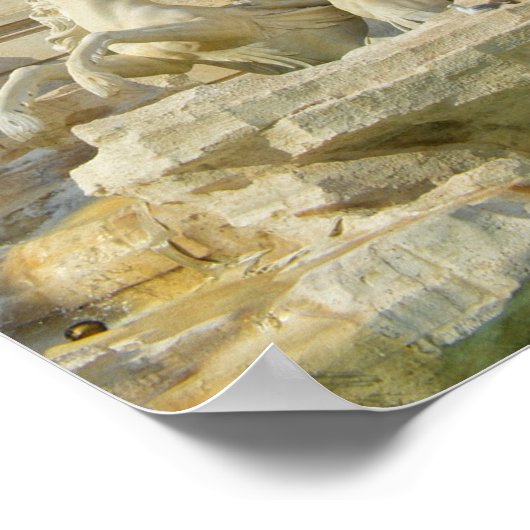 Fontana di Trevi Poster (Hoek)
