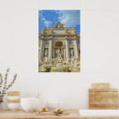 Fontana di Trevi Poster (Keuken)