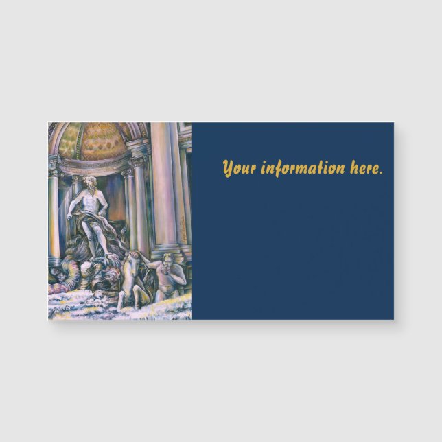 Fontana Di Trevi, Roma (Voorkant)