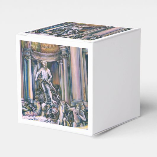 Fontana Di Trevi, Roma, Italië Bedankdoosjes (Voorkant Zijde)