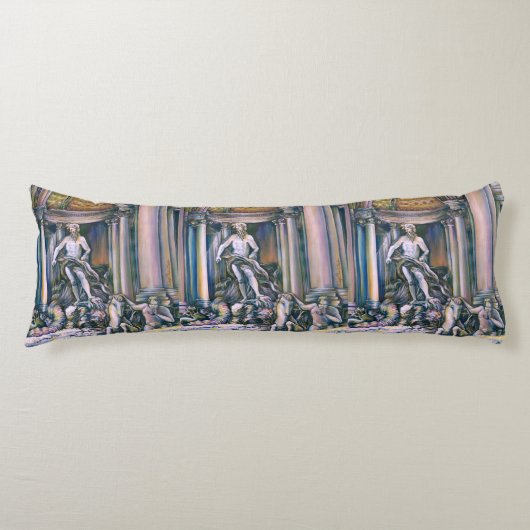 Fontana Di Trevi, Roma, Italië Lichaamskussen (Voorkant)