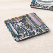 Fontana Di Trevi, Roma, Italië Onderzetter (Linkerzijde)