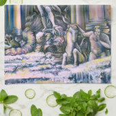 Fontana Di Trevi, Roma, Italië Theedoek (Gevouwen)