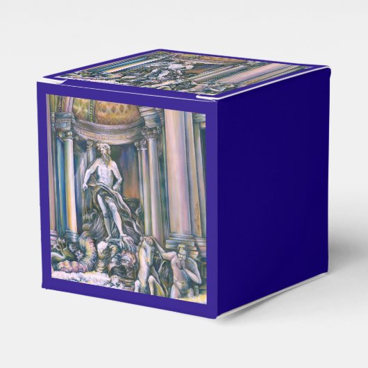 Fontana Di Trevi, Roma, Italy Bedankdoosjes (Voorkant Zijde)