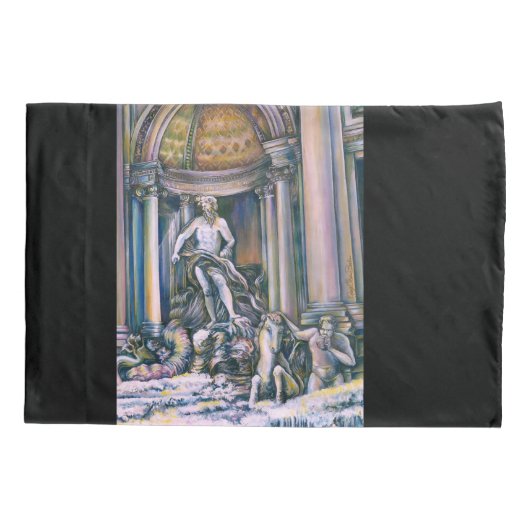 Fontana Di Trevi, Roma Kussensloop (Achterkant)