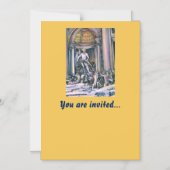 Fontana Di Trevi, Roma Magnetische Uitnodiging (Voorkant)