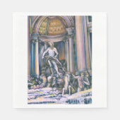 Fontana Di Trevi, Roma Servet (Voorkant)