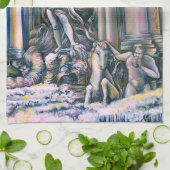 Fontana Di Trevi, Roma Theedoek (Gevouwen)