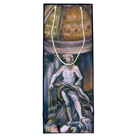 Fontana Di Trevi, Roma Wijn Cadeautas (Achterkant)