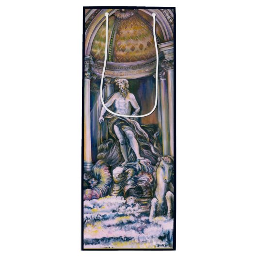 Fontana Di Trevi, Roma Wijn Cadeautas (Voorkant)