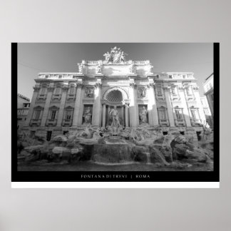Fontana di Trevi - Trevi - fontain Poster