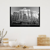 Fontana di Trevi - Trevi - fontain Poster (Keuken)