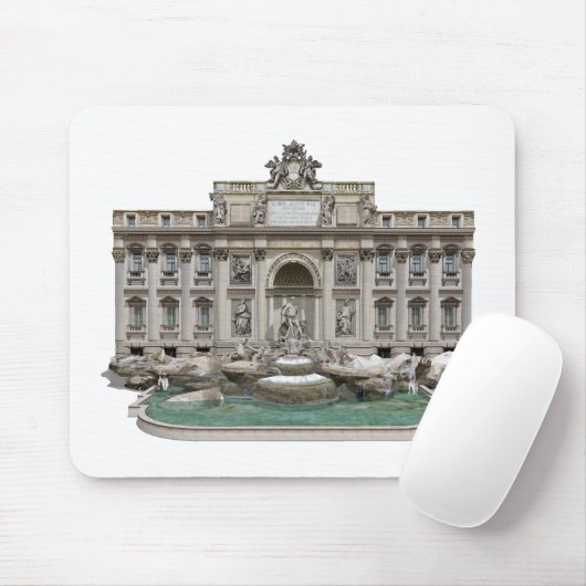 Fontana di Trevi: Trevi Fountain: 3D-model: Muismat (Met muis)