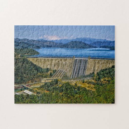 Fontana Falls North Carolina. Legpuzzel (Horizontaal)