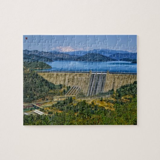 Fontana Falls North Carolina Legpuzzel (Horizontaal)