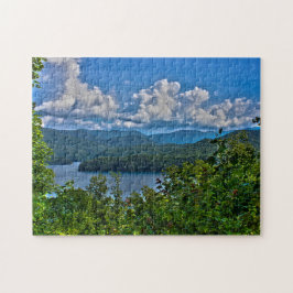 Fontana Lake, Great Smoky Mountains Fotopuzzel Legpuzzel