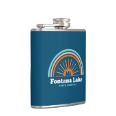 Fontana Lake North Carolina Rainbow Heupfles (Rechts)