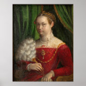 Fontana - Zelfportret Poster (Voorkant)