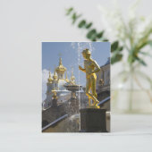 fontans of Petergof, Sint-Petersburg, Rusland Briefkaart (Staand voorkant)