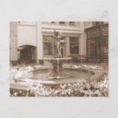 fontein-a-Bloom Briefkaart (Voorkant)