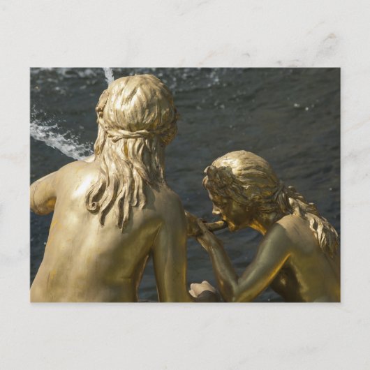 fontein beeld briefkaart (Voorkant)