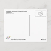 Fontein bij Old Courthouse, Fredericksburg, TX Briefkaart (Achterkant)