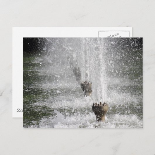 fontein briefkaart (Voorkant / Achterkant)