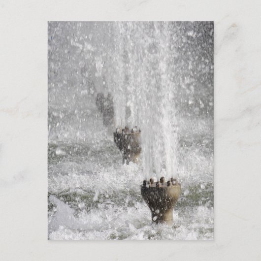 fontein briefkaart (Voorkant)