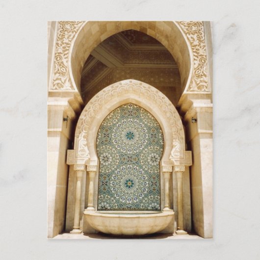 fontein briefkaart (Voorkant)