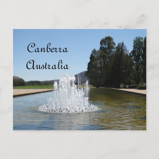 fontein briefkaart (Voorkant)