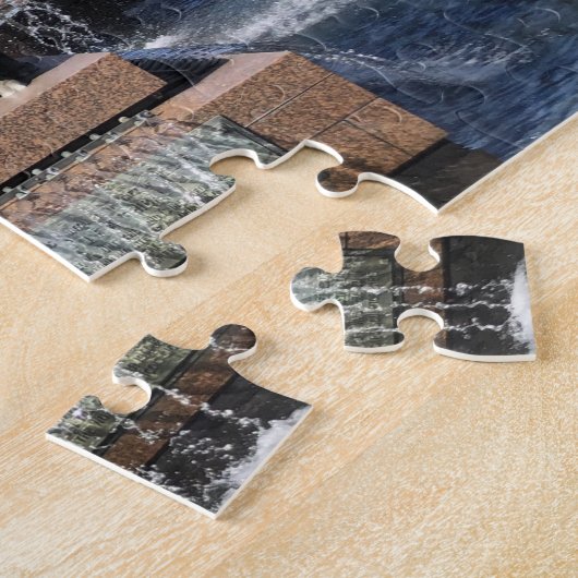 fontein cathedraal legpuzzel (Zijkant)