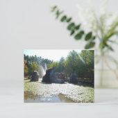 fontein en Gazebo, Nami Island, Korea Briefkaart (Staand voorkant)