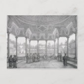 fontein en kiosk van de tuin van Choubrah, van Briefkaart (Voorkant)