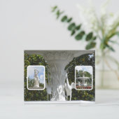 Fontein Forsyth Park Savannah GA Fotografische Pos Briefkaart (Staand voorkant)