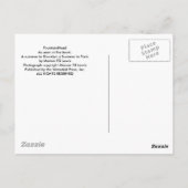 fontein in Borough Hall, Brooklyn Briefkaart (Achterkant)