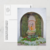 fontein in La Quinta Briefkaart (Voorkant / Achterkant)