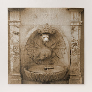 fontein in Rome Poster Jigzaag Puzzle Legpuzzel