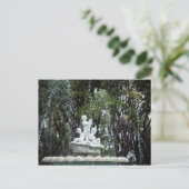 Fontein in Varna stad, Bulgarije Briefkaart (Staand voorkant)