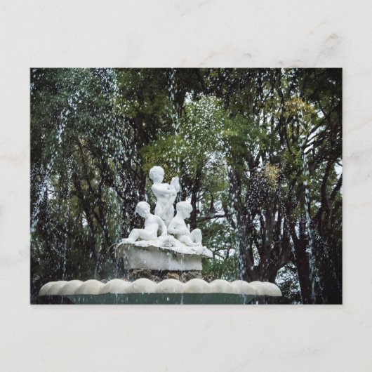 Fontein in Varna stad, Bulgarije Briefkaart (Voorkant)