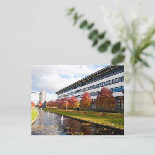 fontein in Warwick Briefkaart (Staand voorkant)