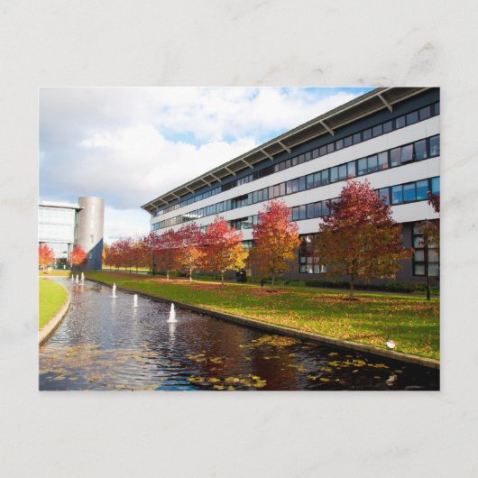 fontein in Warwick Briefkaart (Voorkant)