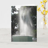 fontein kaart (Gele Bloem)