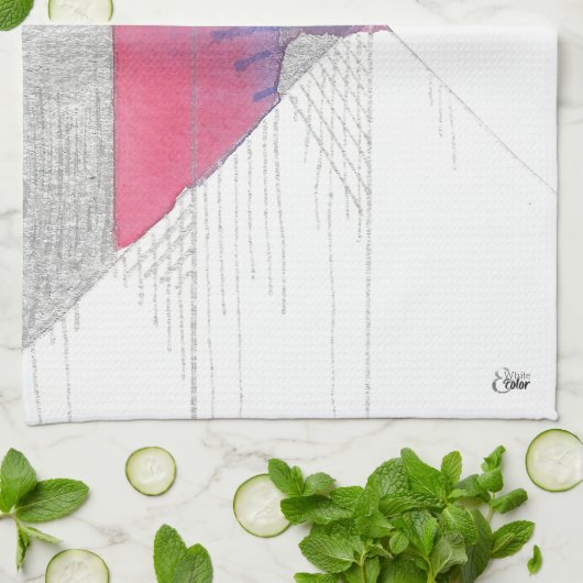 fontein: keukenhanddoek (Gevouwen)