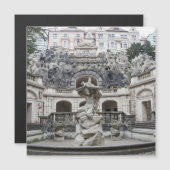 fontein met Neptunstandbeeld in Praag (Voorkant / Achterkant)