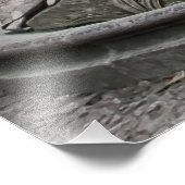 fontein met Neptunstandbeeld in Praag Foto Afdruk (Hoek)