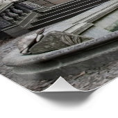 fontein met Neptunstandbeeld in Praag Perfect Poster (Hoek)